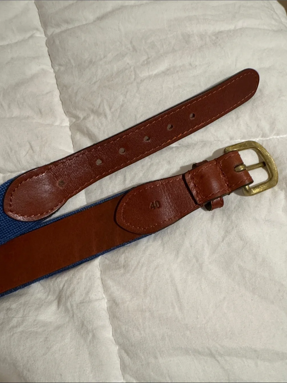 Smathers & Branson Golfers Life Belt Blueberry 40